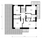 Проект двухэтажного дома c большим гаражом и террасой Rg4755 План3